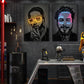 Hip Hop Sänger Abstrakte Wandkunst Gemälde