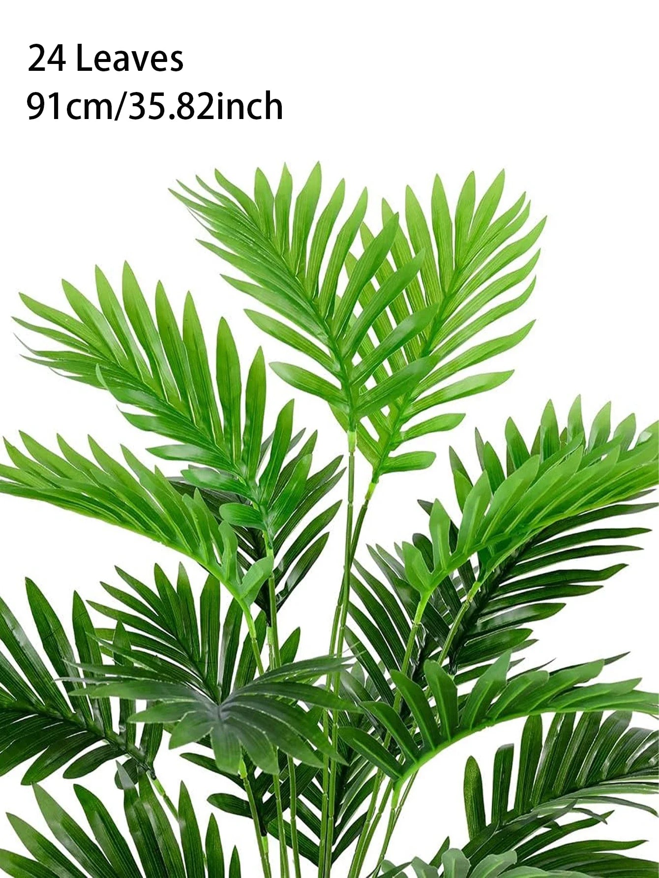 Frendorf | 1pc Künstliche Palmenpflanzenblätter – Faux Monstera & Schildkrötenblatt für Außen- & Innendekoration – Große tropische Palmenbaum-Imitationsblätter