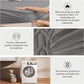 Frendorf | Wasserdicht Ultra-Soft Fitted Latex Matratzenauflage Bezug