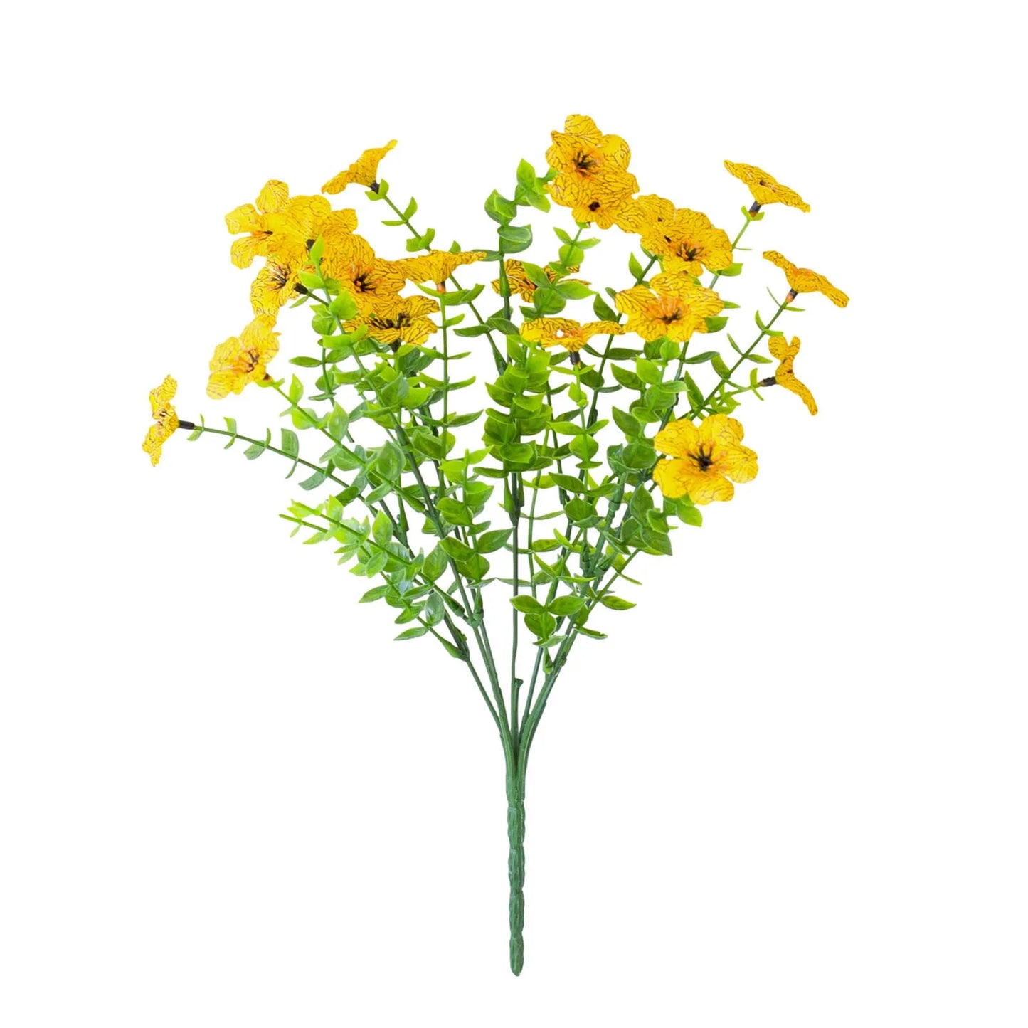 Frendorf | 18 Bündel UV-beständige künstliche Rosenblumen – Künstliche Pflanzen für den Außenbereich, Garten, Veranda, Fensterbank, Wohnkultur und Landschaftsgestaltung