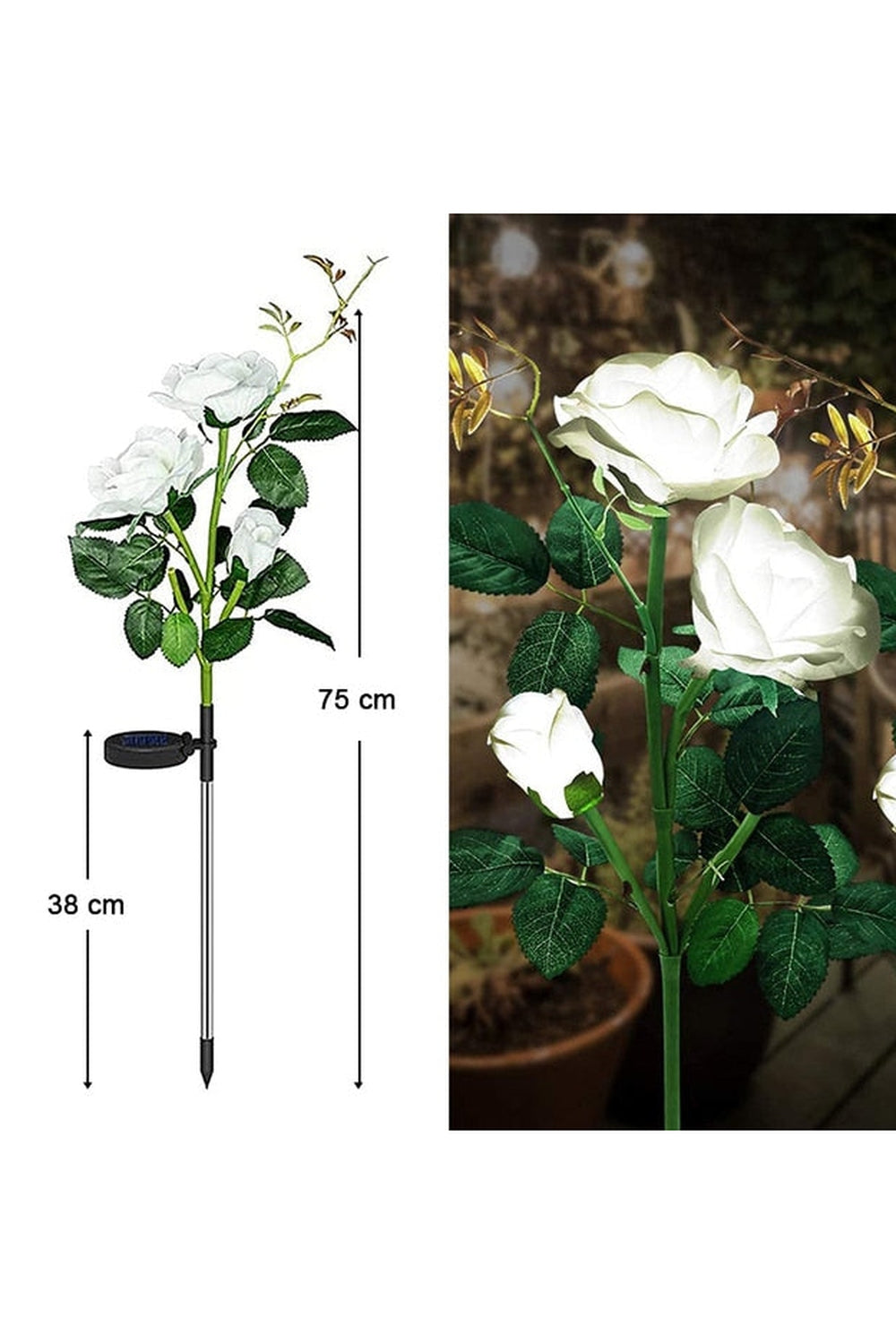 Outdoor Solar LED Blumenlampe