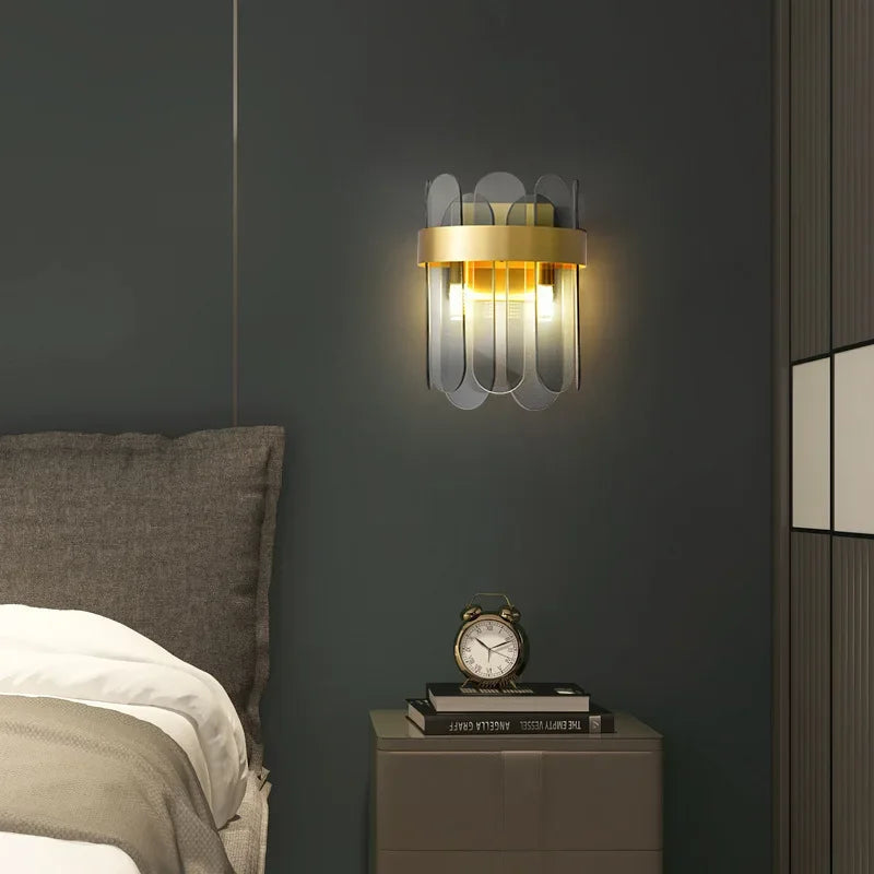 Frendorf | CrystalGlow Elegante Kristall Wandleuchte – Zeitloser Glanz und Exklusive Beleuchtung