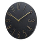 Schlichte, minimalistische Wanduhr