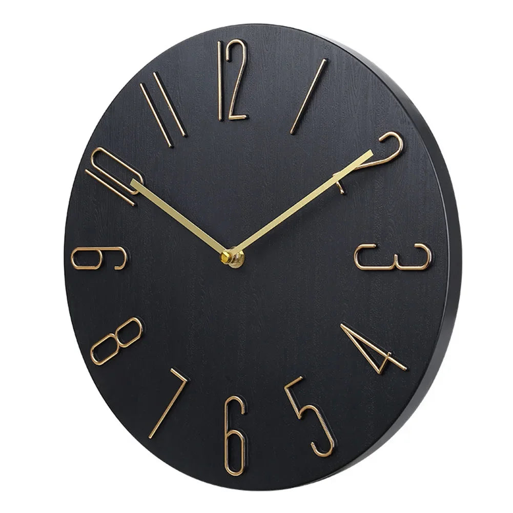 Schlichte, minimalistische Wanduhr