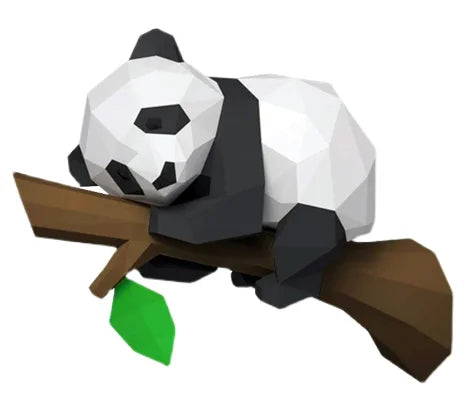 3D Tier Papiermodell Geometrisches Origami Wohnbüro Dekor Raum Wanddekoration Educative Kinder Spielzeug Wohnaccessoires