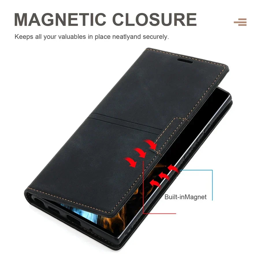Frendorf | Leder Wallet Hülle Flip Case - Google Pixel