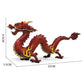 Lebendige chinesische Drachen Feng Shui Skulptur