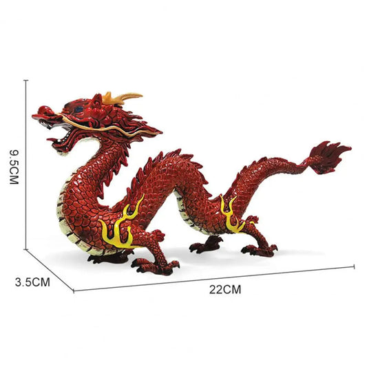 Lebendige chinesische Drachen Feng Shui Skulptur