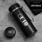 800ml-1L Edelstahl Thermoskanne – Tragbare Vakuumflasche mit LED-Temperaturanzeige