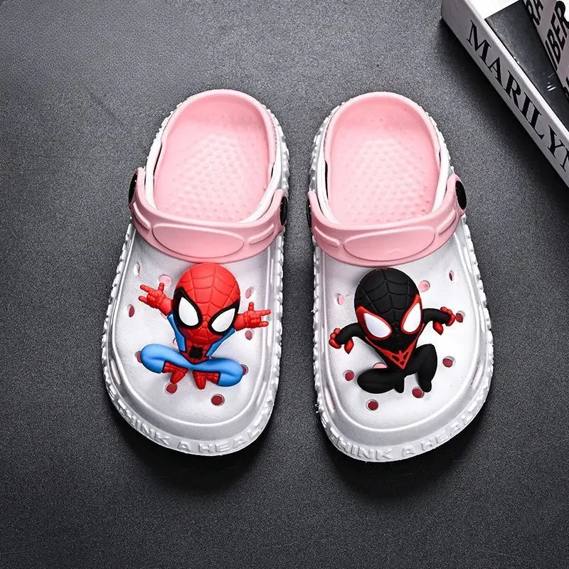 Frendorf | Spider-Man Kinder Hausschuhe - Bequem und Verspielt für Sommer Spaß