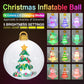 Frendorf | Aufblasbarer Outdoor-Weihnachtsball mit Lichtern (LED)