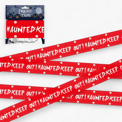 Frendorf | Bandeau Warnung Skull Halloween - Spooky Party Dekoration