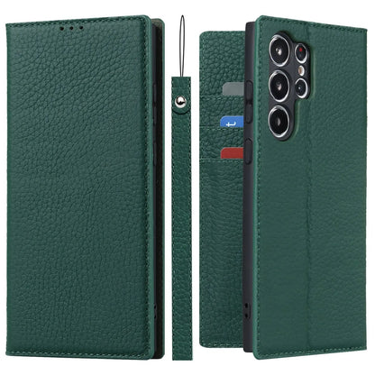 Frendorf |  Echtleder-Brieftaschenhülle für Samsung Galaxy S23 Ultra