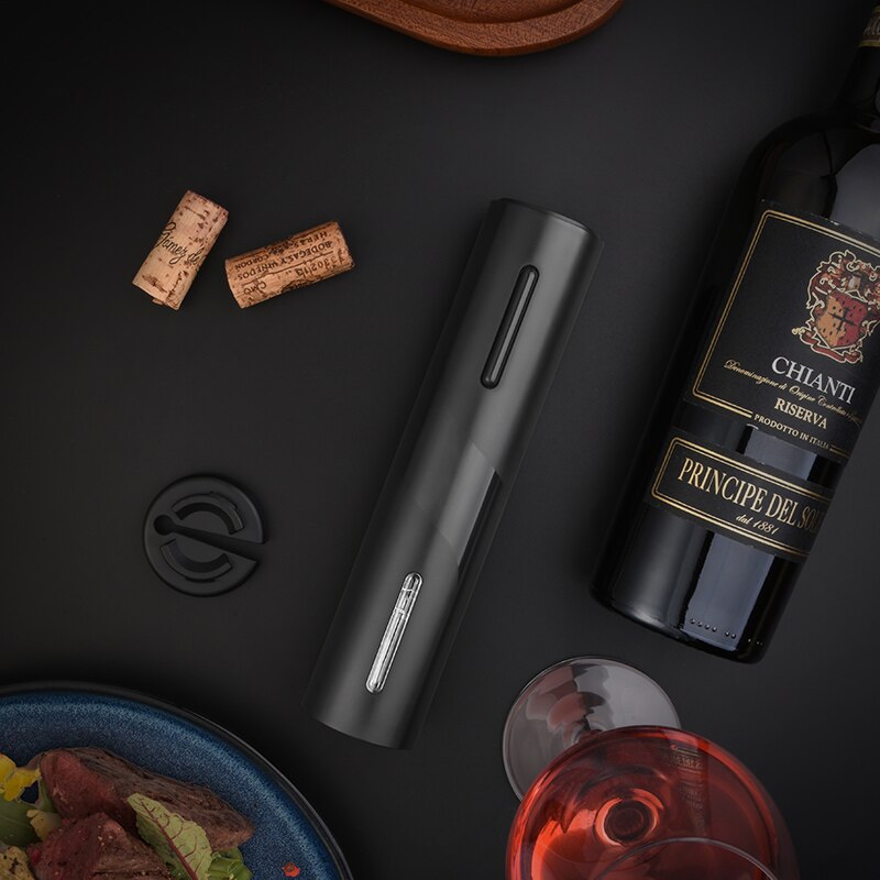Frendorf | VinoLift Elektrisches Weinöffnerset – Mühelose Korkentfernung