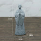 Frendorf | TranquilStone Buddha Figuren Set | Meditative Mönchs Statuen | Zen Garten Dekoration | Achtsamkeit & Feng Shui Deko für Zuhause