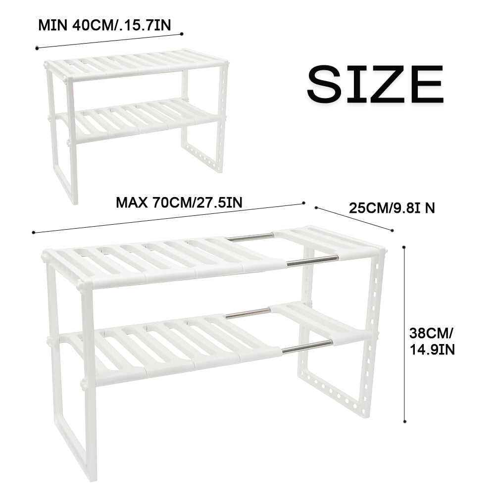 Frendorf | Unter-Sink-Magie-Organizer Anpassbares Regal