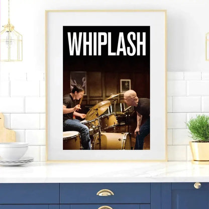 Klassisches Film Whiplash Poster Home Zimmer Dekor Wohnzimmer Schlafzimmer Ästhetik Kunst Wandmalerei Aufkleber