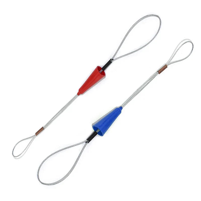 Frendorf | 10 Stück Kabelzieher Drahthalter – Schnelles Ziehwerkzeug für Fischbandrolle und Luftkanaldrahttraction