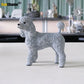 Mode Hund Modell Simulation Tier Kollektion Dekoration Handwerkskunst Figuren Miniaturen Wandbilder Zubehör Einrichtung Modelle