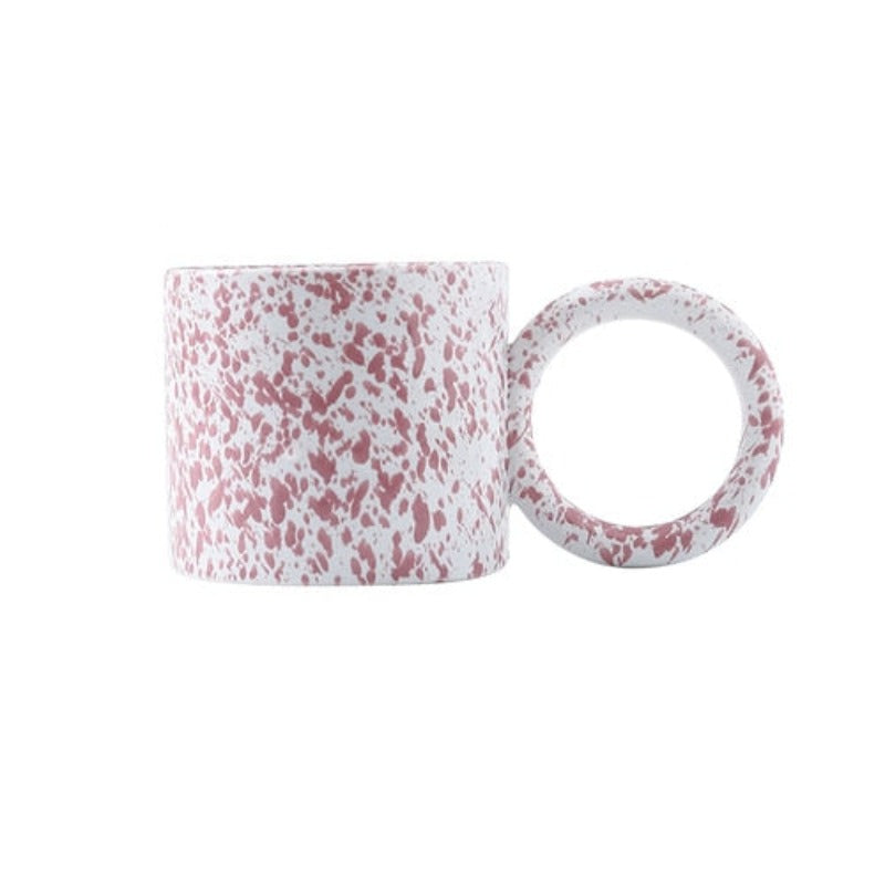 RUNDE HANDGRIFF TASSE - Rose