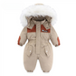Frendorf Baby-Winteroverall Mila | 3-lagig, Wasserdicht und Gefüttert für maximalen Kälteschutz (75-115cm)