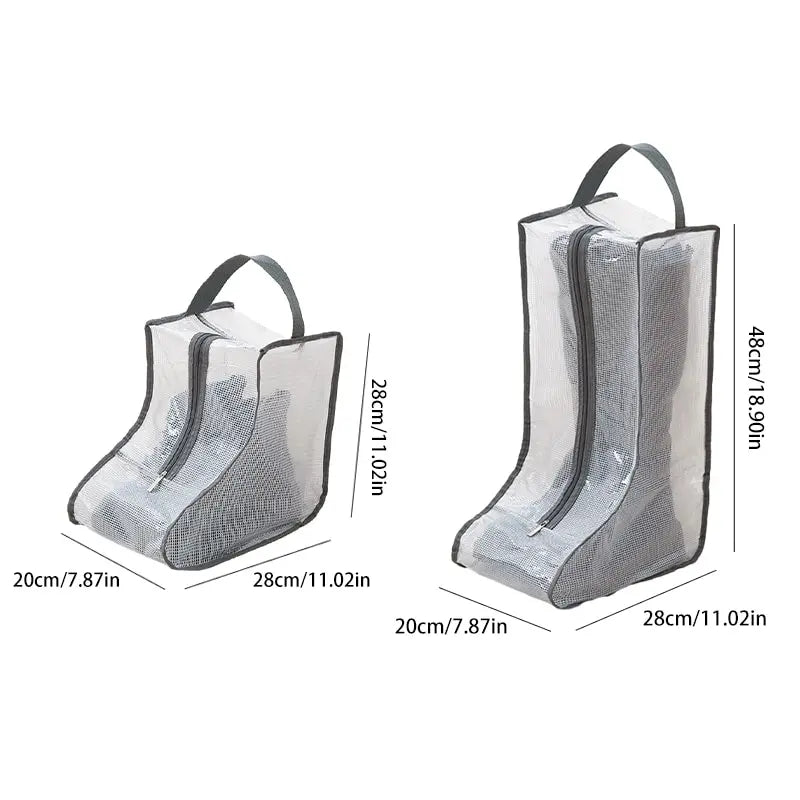 Frendorf | ClearZip Pro | Staubfreie Aufbewahrung | Flexibel & Praktisch | Atmungsaktives PVC