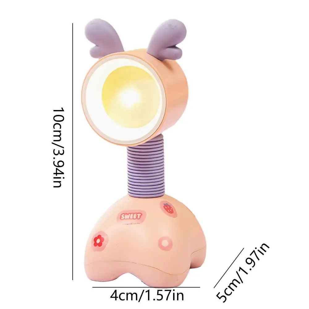Frendorf | Mini Pet Magnetische Einziehbare Nacht Tischlampe