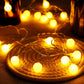 LED Lichterkette Feenblasen Ball Licht Festlich Licht
