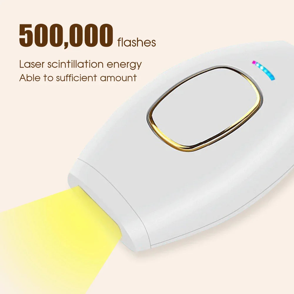 Frendorf | Bikini IPL 500.000 Flash Epilierer Impulse Permanent Laser Epilierer Schmerzlos Für Frauen Haar Entfernung Heimgebrauch Geräte
