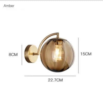 Bunte Glas Moderne Wandleuchte