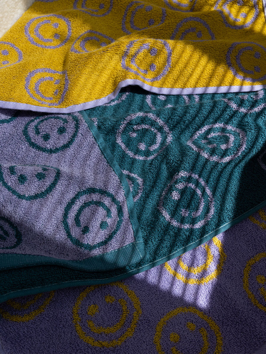 Doppelseitiges Smiley Handtuch