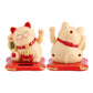 Frendorf | LuckyMiko Chinesische Glückskatze | Winkende Katze mit Beweglichem Arm | Feng Shui Dekoration für Zuhause & Büro | Symbol für Wohlstand