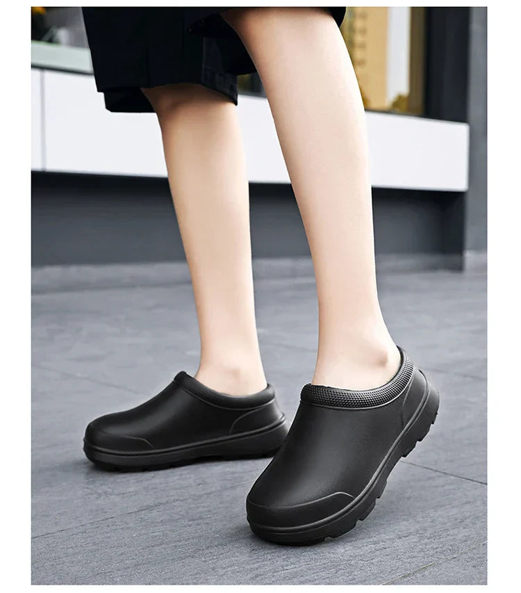Frendorf | Herren Damen Kochschuhe Rutschfeste Wasserdichte Ölbeständige Schuhe Arbeitsschuhe Outdoor Sicherheitsschuhe