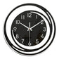 Acryl Wanduhr - Skandinavisches Design - Schwarz - Uhr
