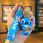 Anime Disney Schlüsselanhänger - Süßer Mickey Mouse, Minnie, Lilo und Stitch Cartoon Schlüsselring, Ornament und Autoanhänger, Perfekte Geschenke für Kinder