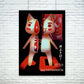 Cartoon Inoue toro Süßer Poster Wandbilder Für Wohnzimmer Herbst Dekor Klein