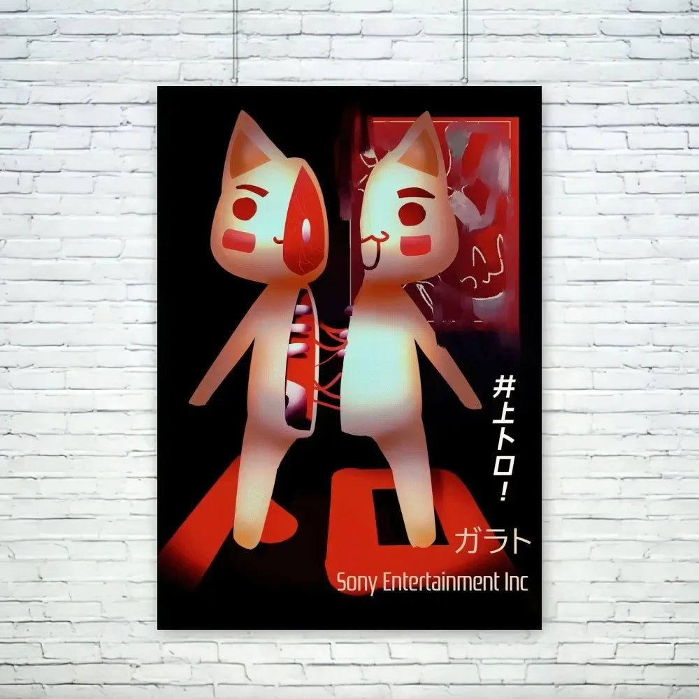 Cartoon Inoue toro Süßer Poster Wandbilder Für Wohnzimmer Herbst Dekor Klein