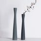 Fein Groß Lang Gebürstet Keramik Vase Wohnzimmer Trockenblumenarrangement Blumen Dekoration Modellzimmer Weiche Dekorationsstücke
