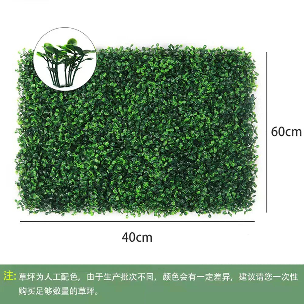 Frendorf | 15,7 x 23,6 Zoll Künstliche Pflanze Rasen – Simulation Grasblatt für Hochzeit, Zuhause, Garten und Außendekoration