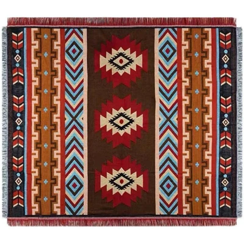 Outdoor Bohemian Picknickdecke - Feuchtigkeitsdichte Camping- und Picknickdecke im ethnischen Stil