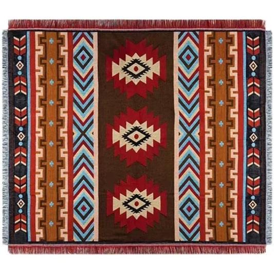 Outdoor Bohemian Picknickdecke - Feuchtigkeitsdichte Camping- und Picknickdecke im ethnischen Stil