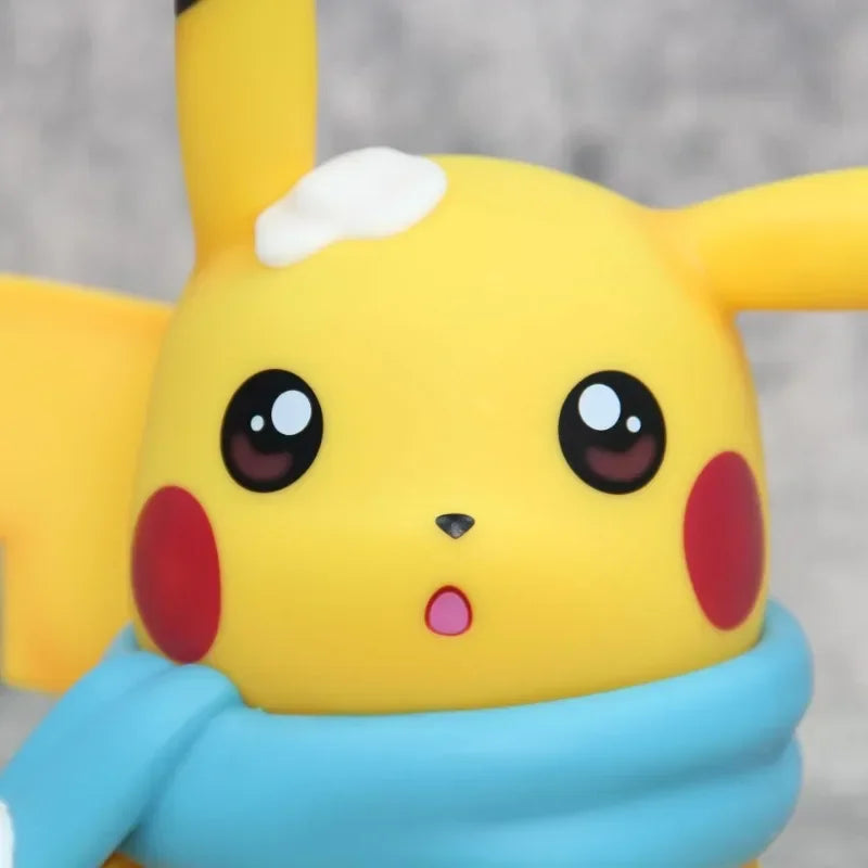 23CM Pokemon Pikachu Actionfigur Große Anime Pocket Monster Cartoon Figuren Modellornamente Statue Dekoration Kinder Geschenk Spielzeug