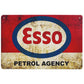 Retro Auto Service Metallposter