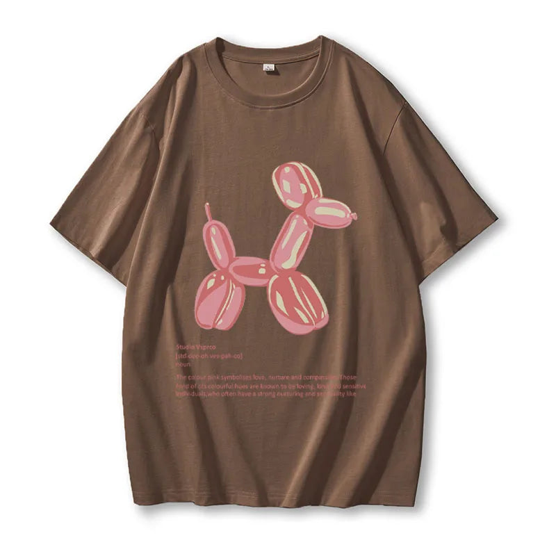 Ballon Hund T-Shirt