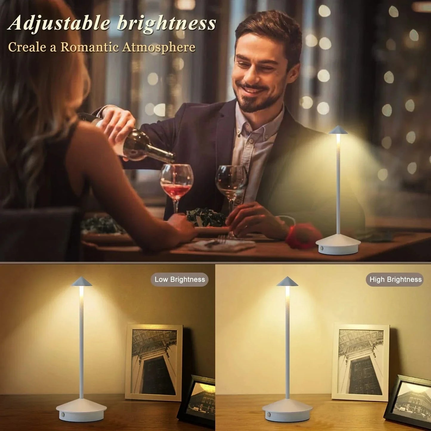 Wiederaufladbare Tischlampe Kreative Esszimmer Touch Led Hotel Bar Kaffee Pina Pro Tischlampe Lampada Da Tavolo Dekorative Schreibtischlampe
