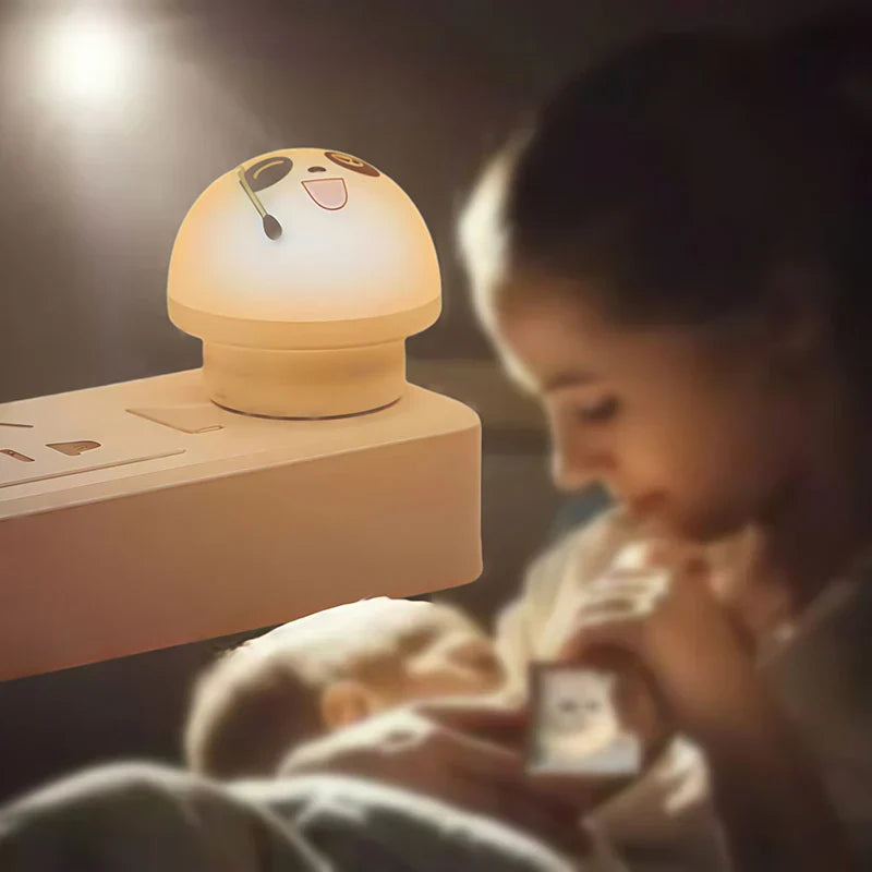 Frendorf | Süße Panda Sprachgesteuerte LED Nachtlampe