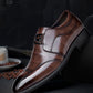 Frendorf | Herren Leder Schuhe Stilvolle Herren Schuhe Spitz Oxford Hochzeit Leder Herren Dress Schuhe Gentleman Büro Mann Schuh