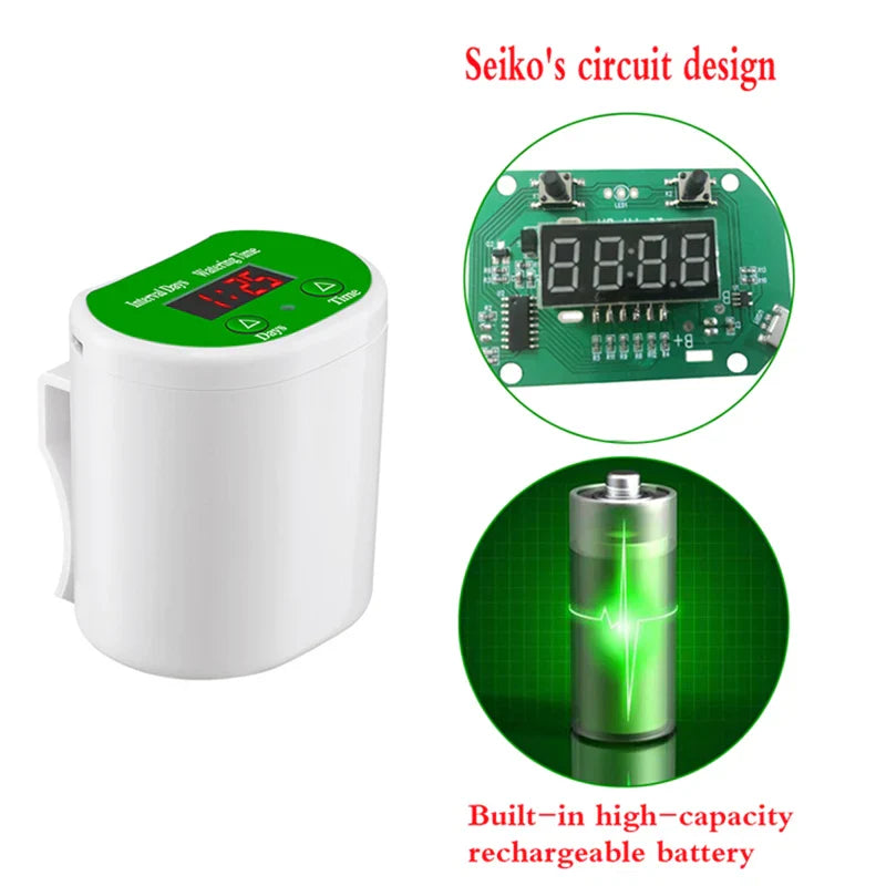 Frendorf | Automatisches Pflanzenbewässerungssystem mit USB – Effiziente Tropfbewässerung