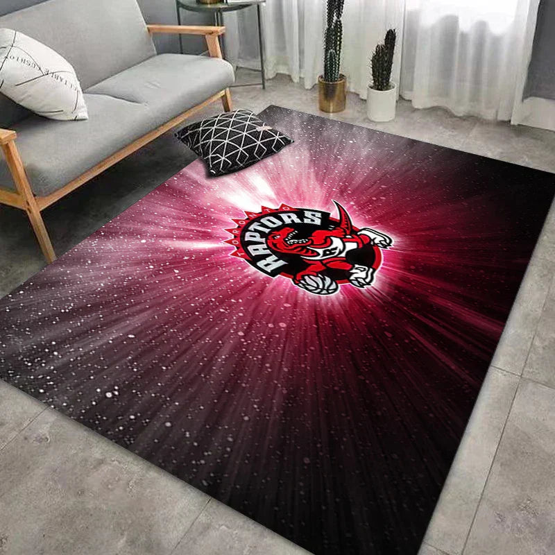 Frendorf | CourtComfort Rutschfester Küchenläufer | Waschbare Basketball-NBA Fußmatte | Teppich für Bad, Wohnzimmer & Flur