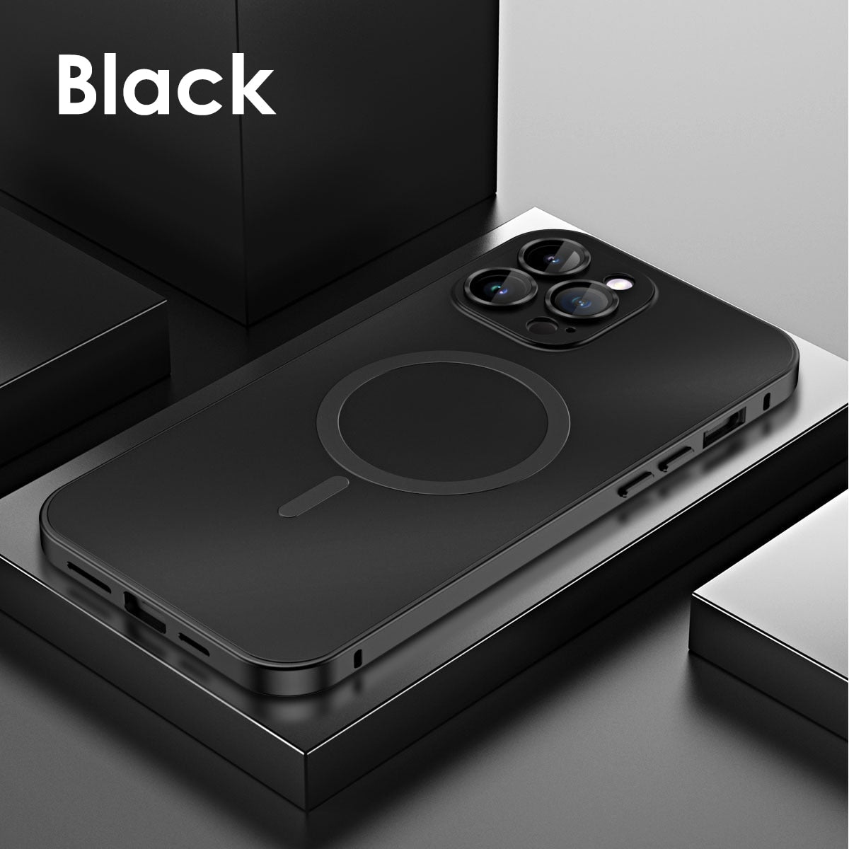 Frendorf |  Metall Hülle mit Kameraschutz - iPhone